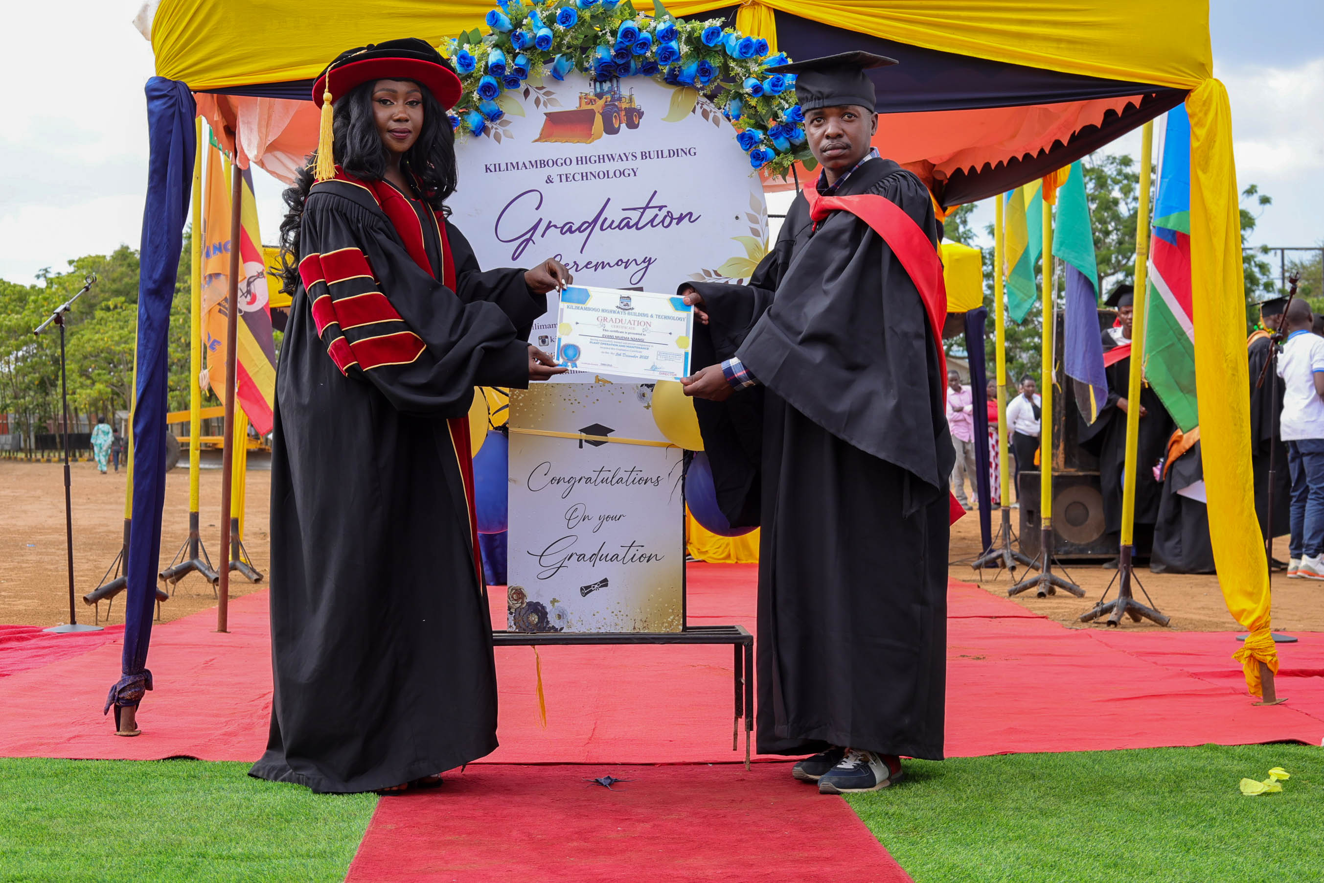 Student receiving award | Plant Operators School